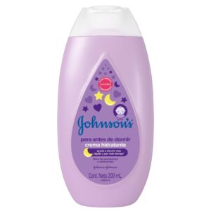 Crema Johnson Baby 200 Ml Para Antes De Dormir