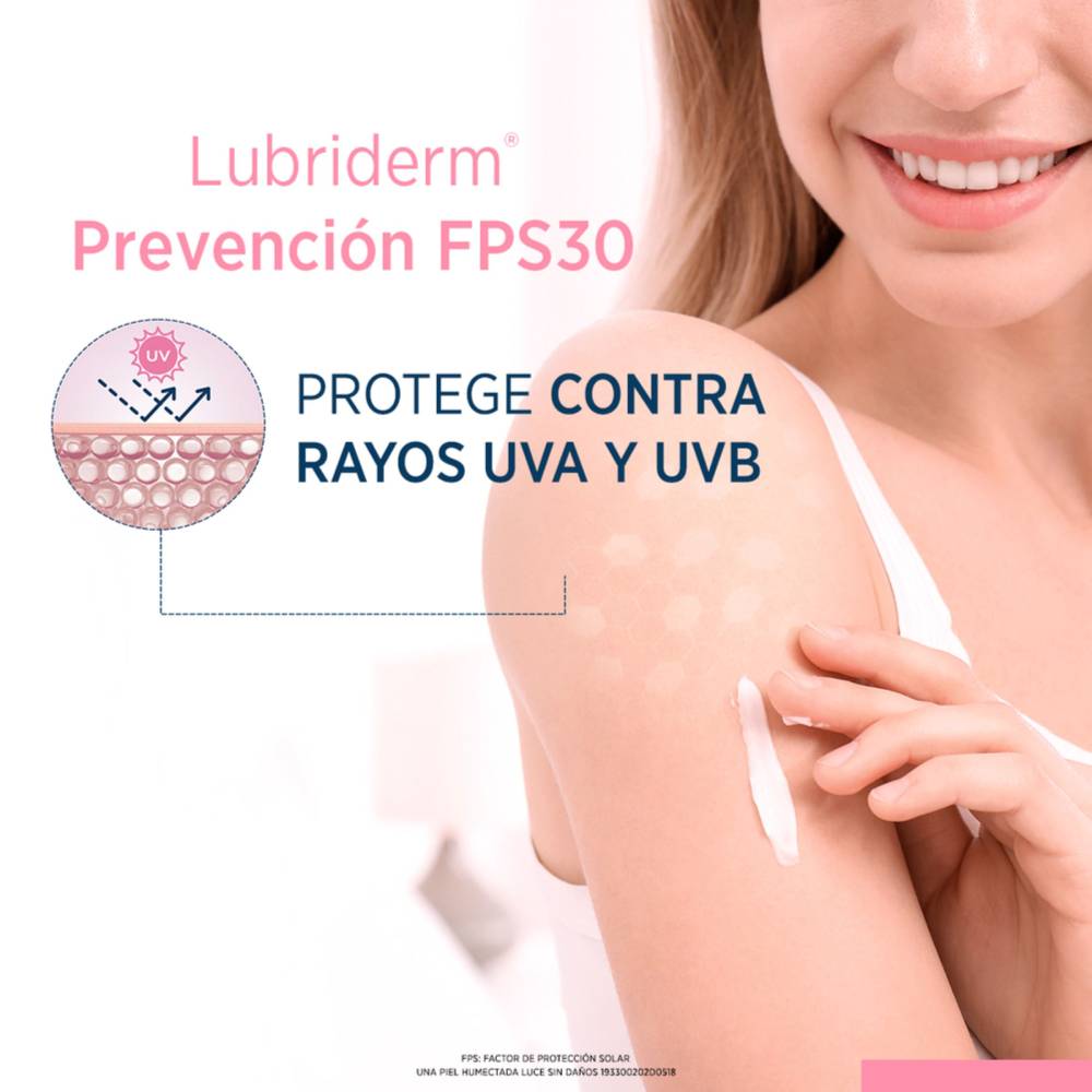 Lubriderm Prevención Fps 30 400 Ml - Manchas Y Arrugas - Imagen 2