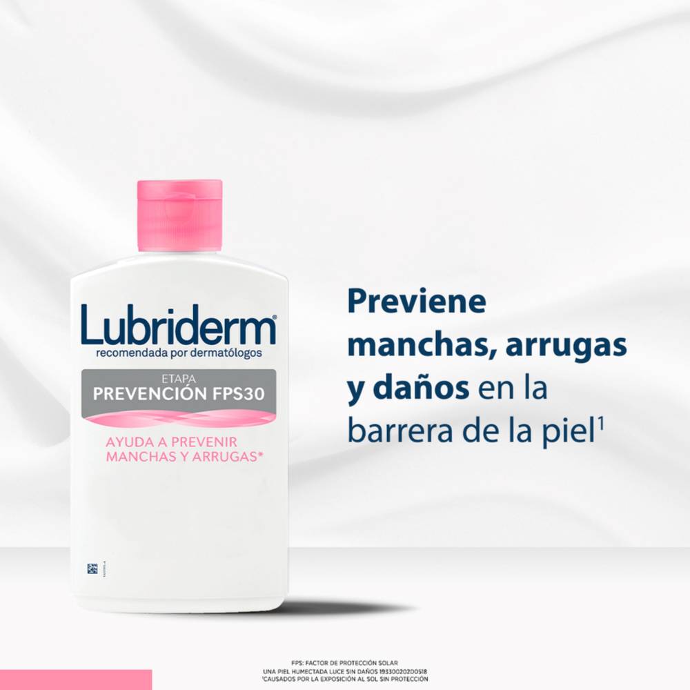 Lubriderm Prevención Fps 30 400 Ml - Manchas Y Arrugas - Imagen 3