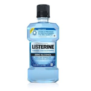 Listerine Control Calculo Zero 500 Ml Sin Alcohol