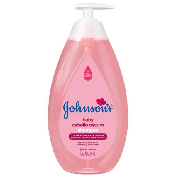 Shampoo Johnson Baby Cabello Oscuro 750 Ml