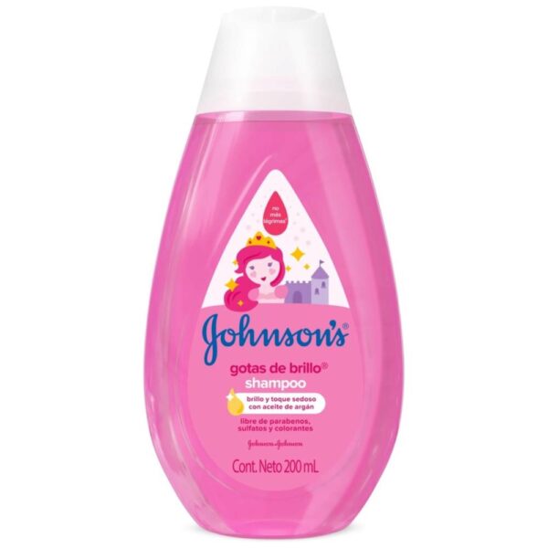 Shampoo Johnson Gotas De Brillo 200 Ml