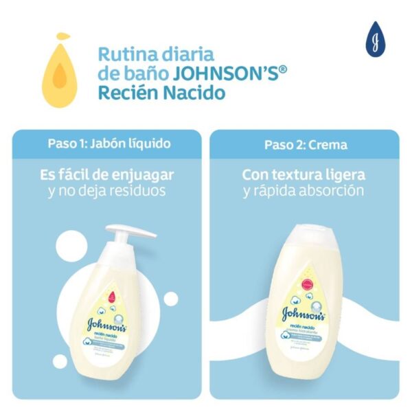 Crema Johnson Recien Nacido 200 Ml - Imagen 3