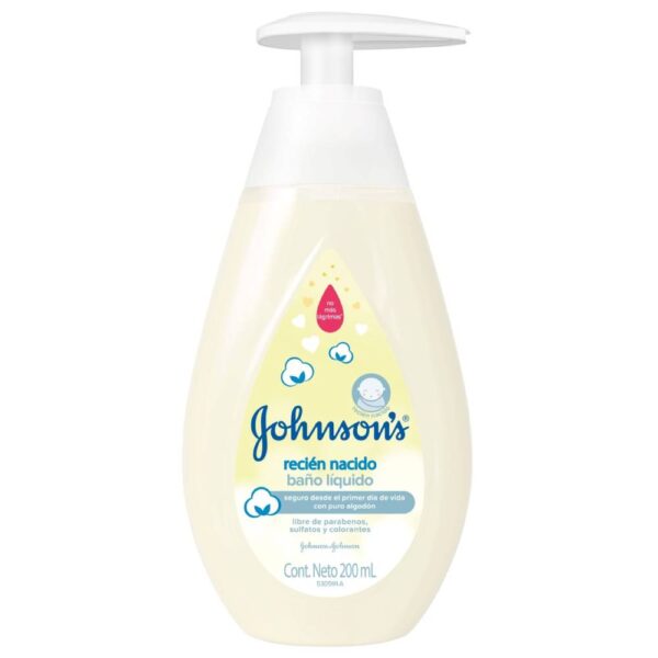 Baño Liquido Johnson Recien Nacido 200 Ml