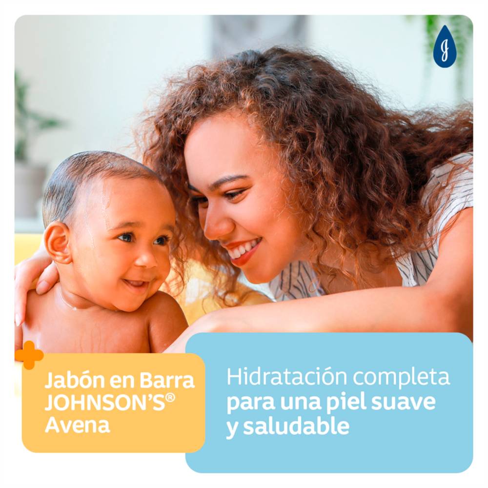 Jabón Johnson Baby Avena 110 G X 3 Unidades - Imagen 2