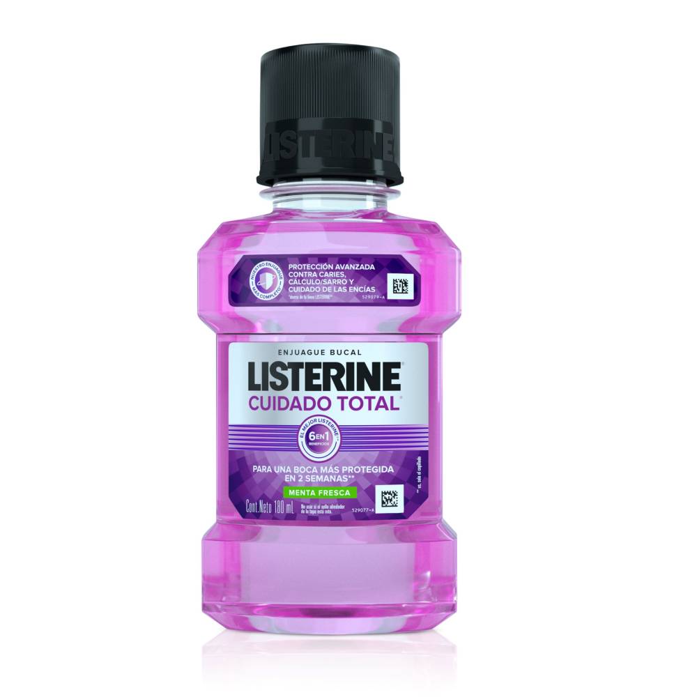 Enjuague Bucal Listerine Cuidado Total 180 Ml