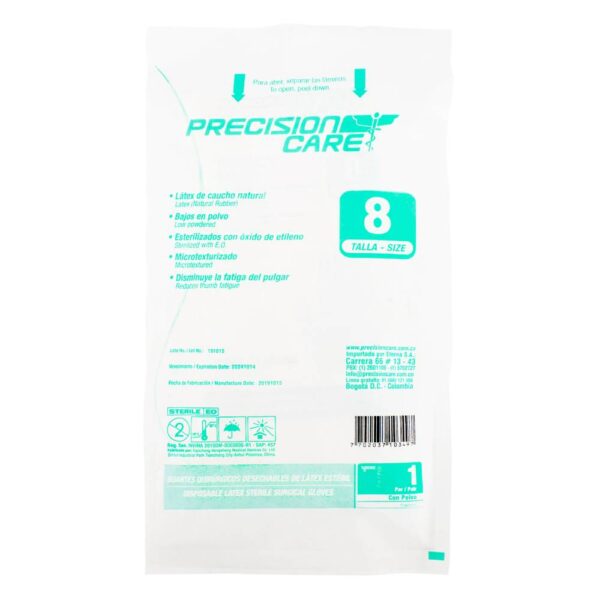 Guante Esteril Precision Care 1 Par