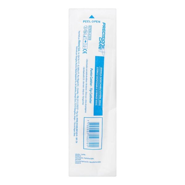 Jeringa Punta Catéter 60 Ml Precision Care