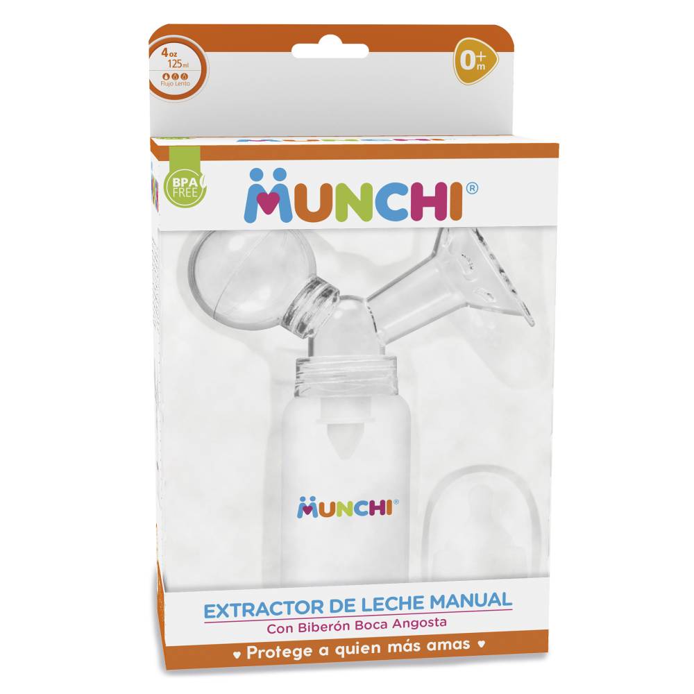Extractor De Leche Manual Munchi