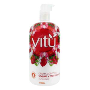 Crema Vitu Yogurt Y Frutos Rojos 1000 Ml