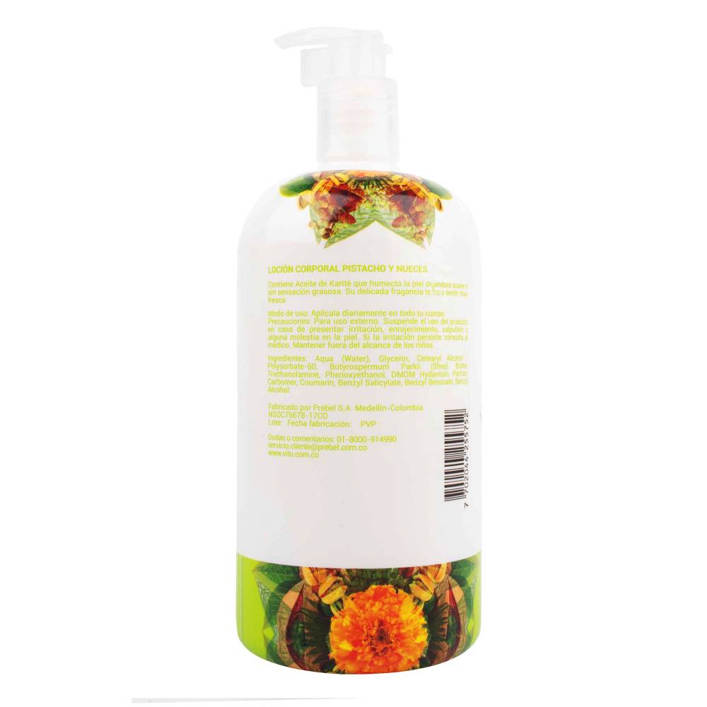 Crema Vitu Pistacho Y Nueces 1000 Ml - Imagen 2