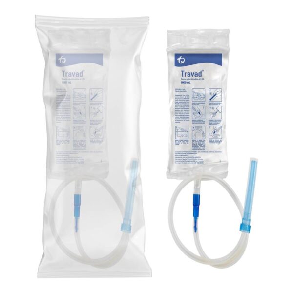 Enema Solución Salina 2.5% 1000 Ml Travad