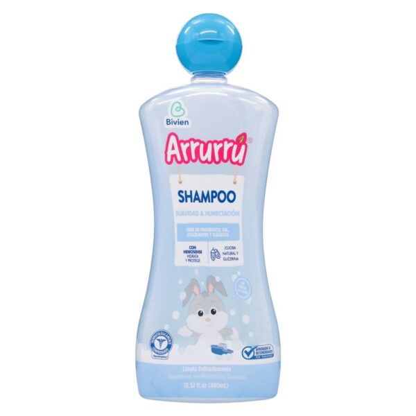 Shampoo Arrurru Suavidad Y Humectación 400 Ml
