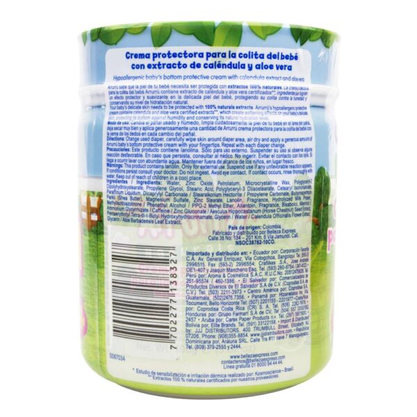 Crema Protectora Colita Arrurru 100 Gr + 25 Gr - Imagen 3