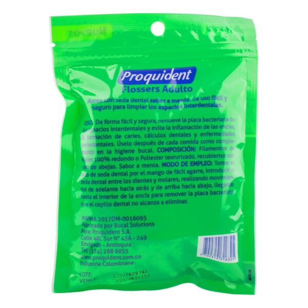 Flosser Proquident Adulto 40 Unidades - Imagen 2