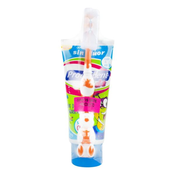 Crema Dental Proquident Kids 100 Gr + Cepillo Dental