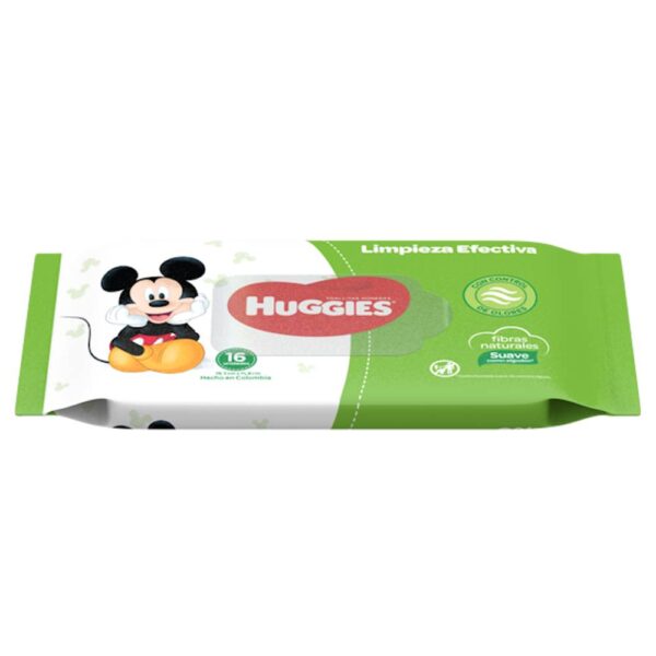 Toallitas Huggies Limpieza Efectiva 16 Unidades