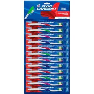 Cepillo Fluocardent Prevencion Caries 12 Unidades