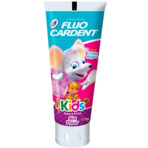 Crema Dental Fluocardent Kids Sin Fluor Ratona 96 Gr