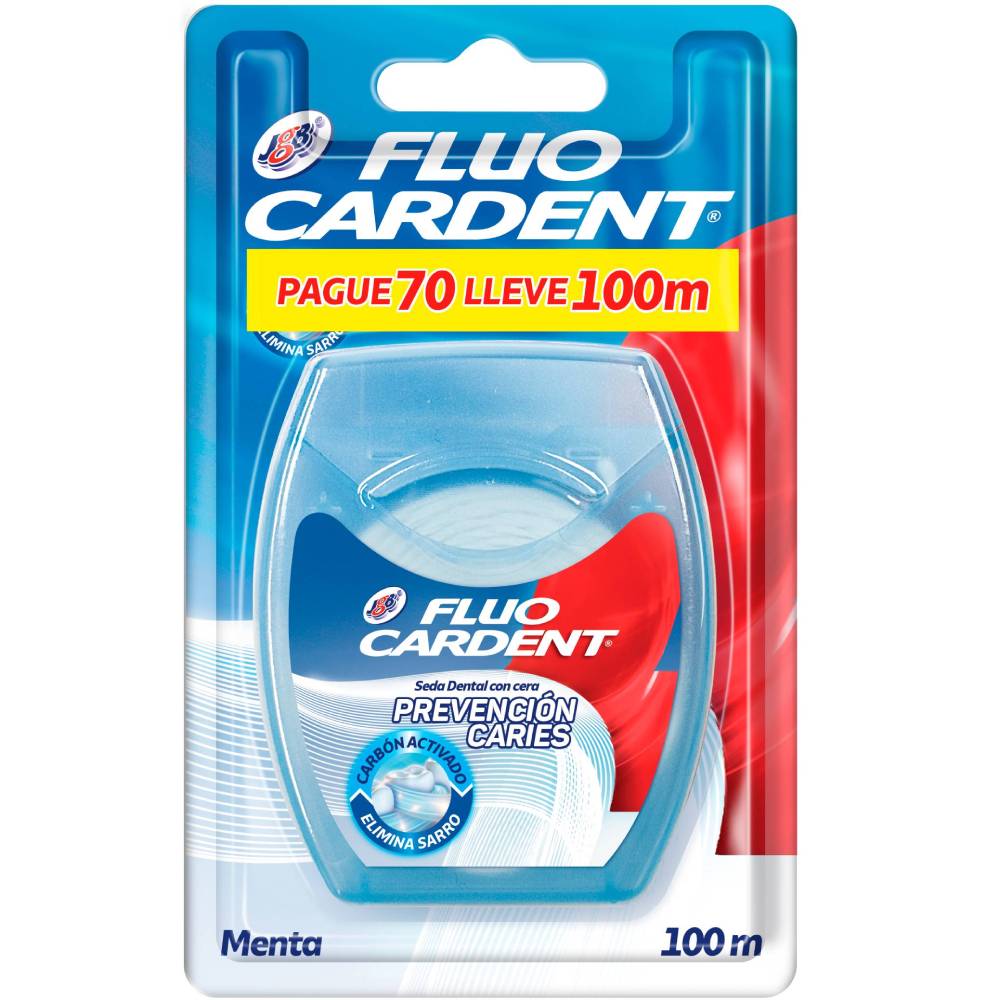 Seda Dental Fluocardent Prevención Caries 100 Metros