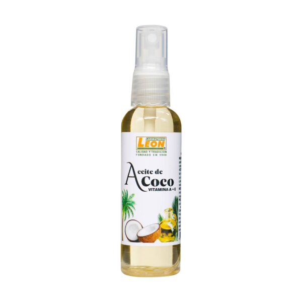 Aceite De Coco Vitamina A + E Leon 60 Ml