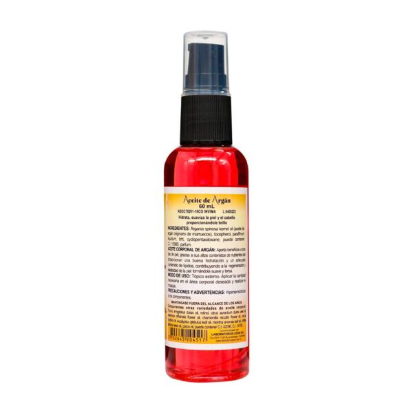 Aceite De Argan Vitamina E Leon 60 Ml - Imagen 2