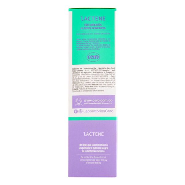 Crema Dermoprotectora Del Pezón Lactene 60 G - Imagen 3