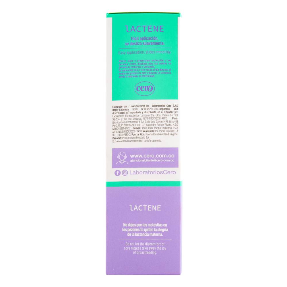 Crema Dermoprotectora Del Pezón Lactene 60 G - Imagen 3