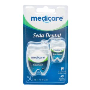 Seda Dental Medicare Con Cera 50 Metros + 15 Metros