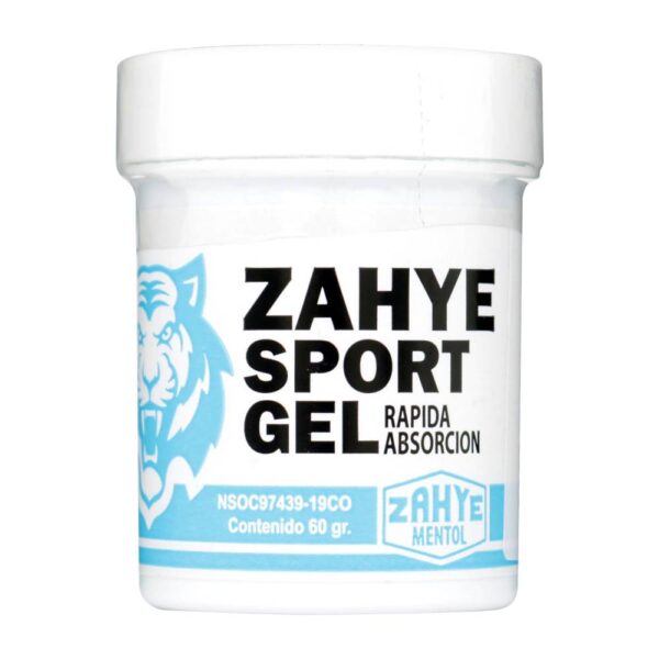 Zahye Sport Gel 60 Gr - Alivio Muscular Y Precalentamiento