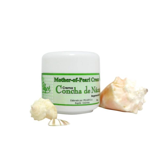 Crema Concha De Nacar 30 Gr Aclara Cicatrices Y Manchas