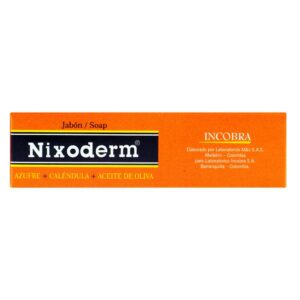 Jabón Nixoderm Azufre + Calendula + Aceite De Oliva 100 Gr