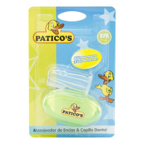 Masajeador Encias Y Cepillo Dental Paticos