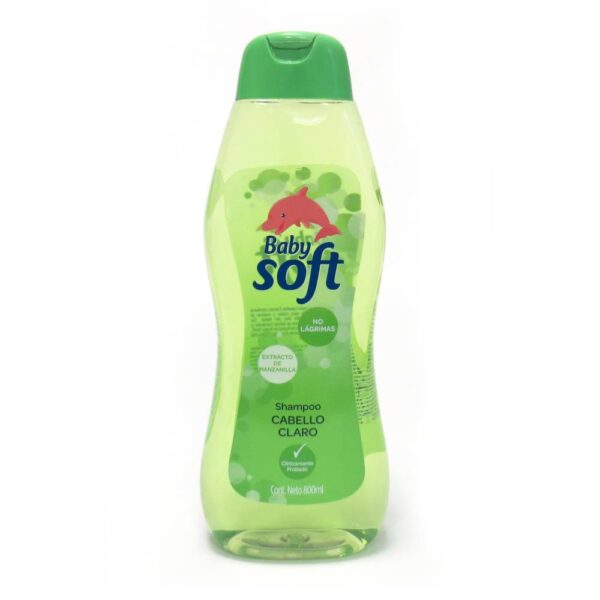 Shampoo Baby Soft Cabello Claro 800 Ml