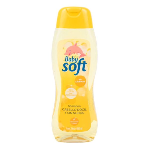 Shampoo Baby Soft Cabello Dócil Y Sin Nudos 400 Ml
