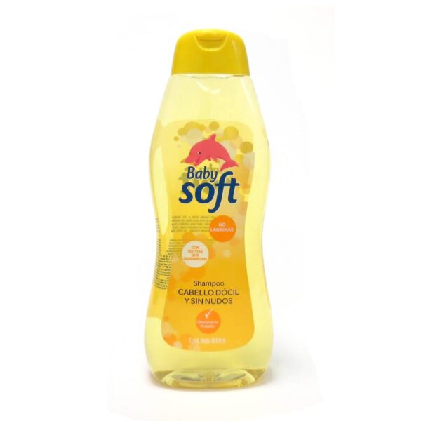 Shampoo Baby Soft Cabello Dócil Y Sin Nudos 800 Ml
