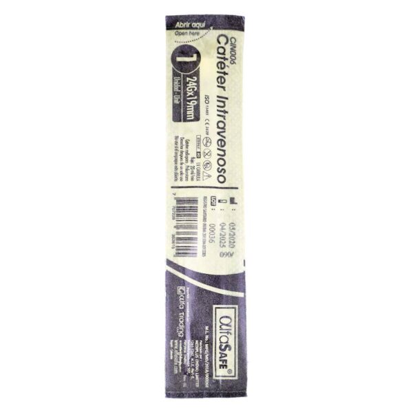 Catéter Intravenoso 24 G Alfasafe