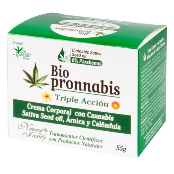 Crema Bio Pronnabis Triple Acción 55 Gr