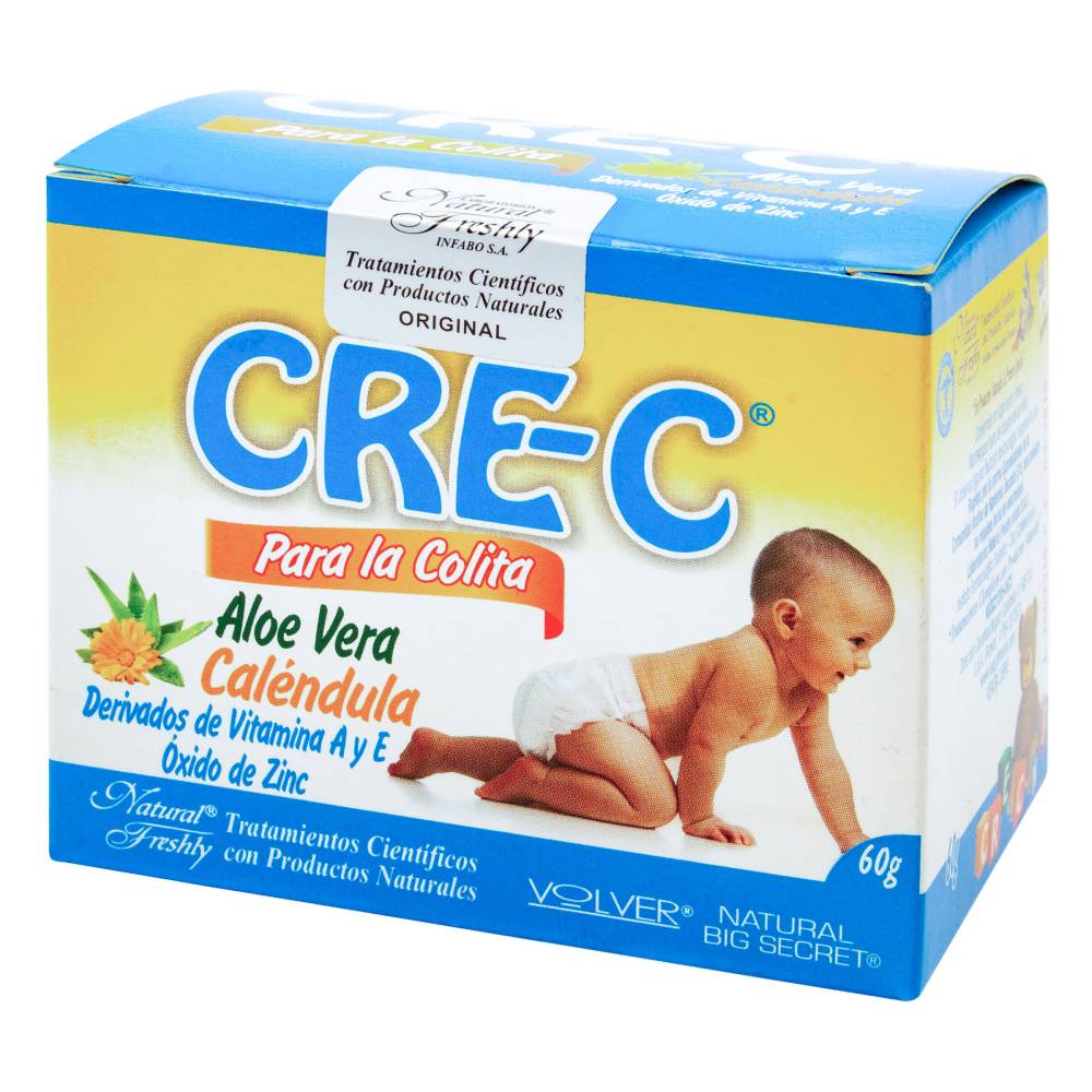 Cre-c Crema Aloe Vera Calendula 60 Gr Natural Freshly - Imagen 2