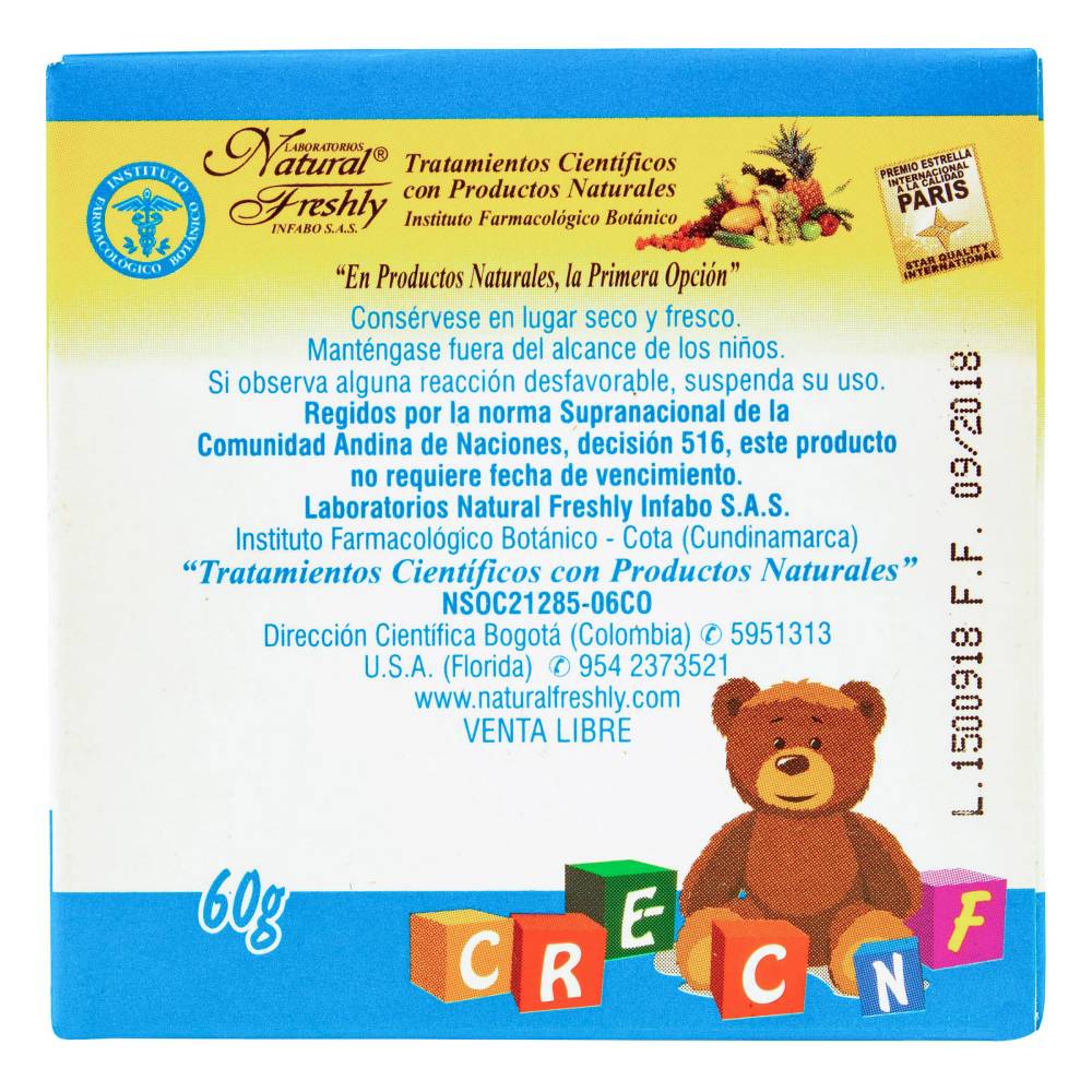 Cre-c Crema Aloe Vera Calendula 60 Gr Natural Freshly - Imagen 3