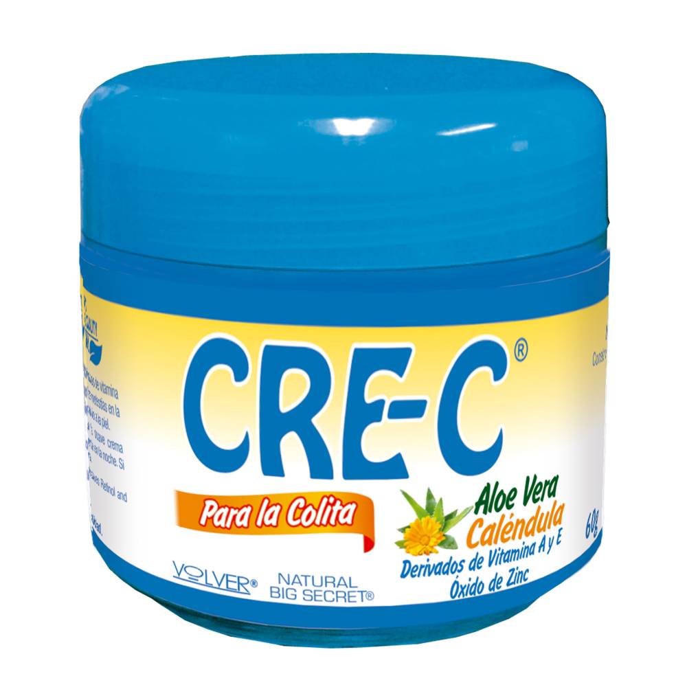 Cre-c Crema Aloe Vera Calendula 60 Gr Natural Freshly