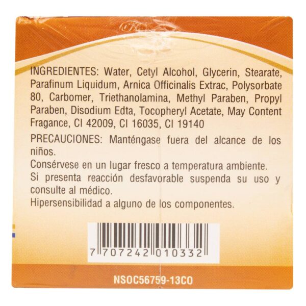 Crema De Arnica Cml Pharma 60 G - Imagen 2