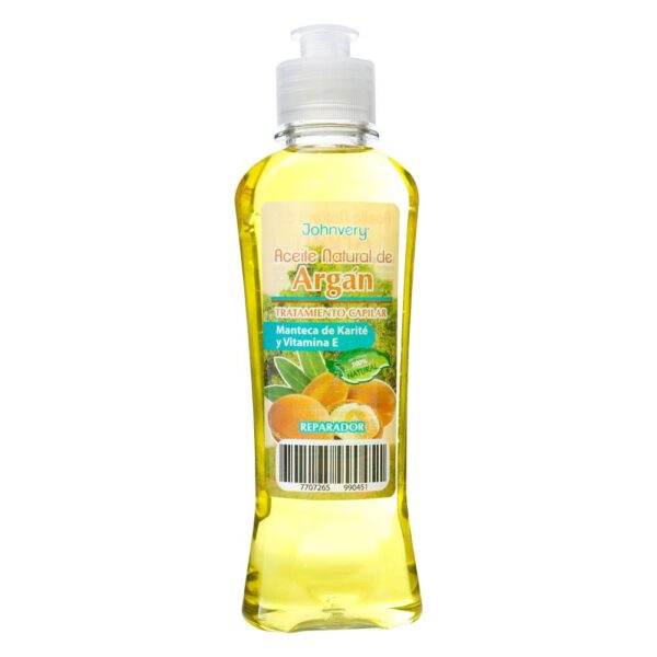 Aceite Natural De Argán Johnvery 220 Ml