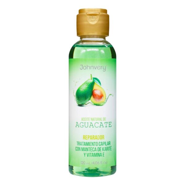 Aceite Naturla De Aguacate Johnvery 120 Ml
