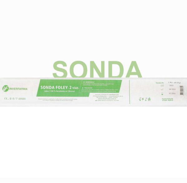 Sonda Foley 2 Vias Balon #18 Inverfarma