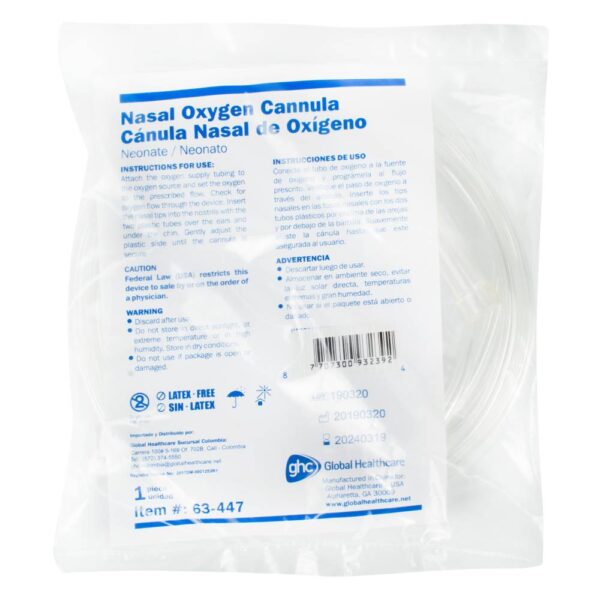 Cánula Nasal 2 Metros Neonatal Inverfarma