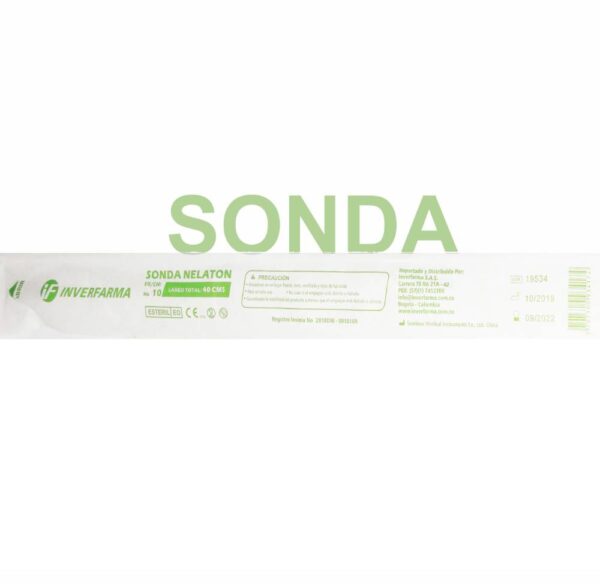 Sonda Nelaton #10 Inverfarma