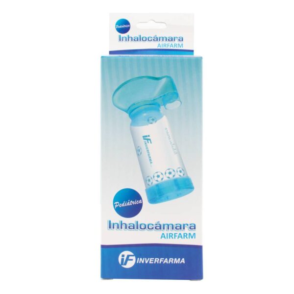 Inhalocamara Pediatrica Azul Inverfarma