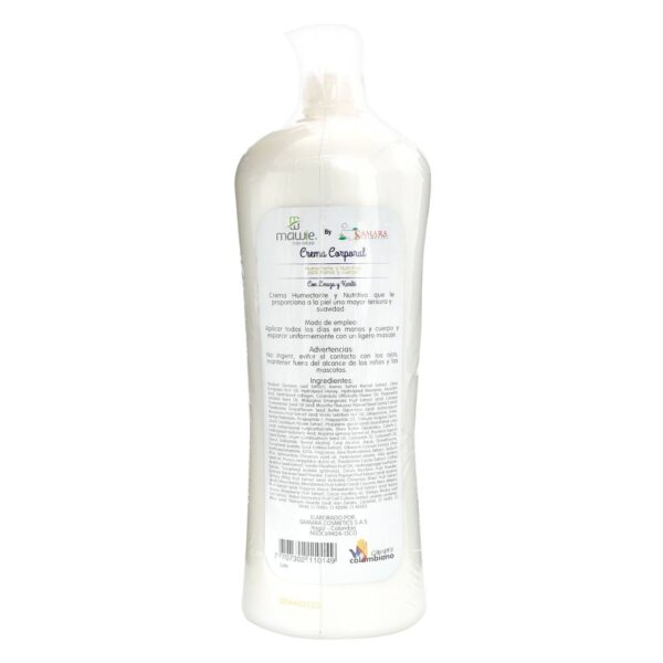 Crema Manos Y Cuerpo Mawie 1000 Ml - Imagen 2