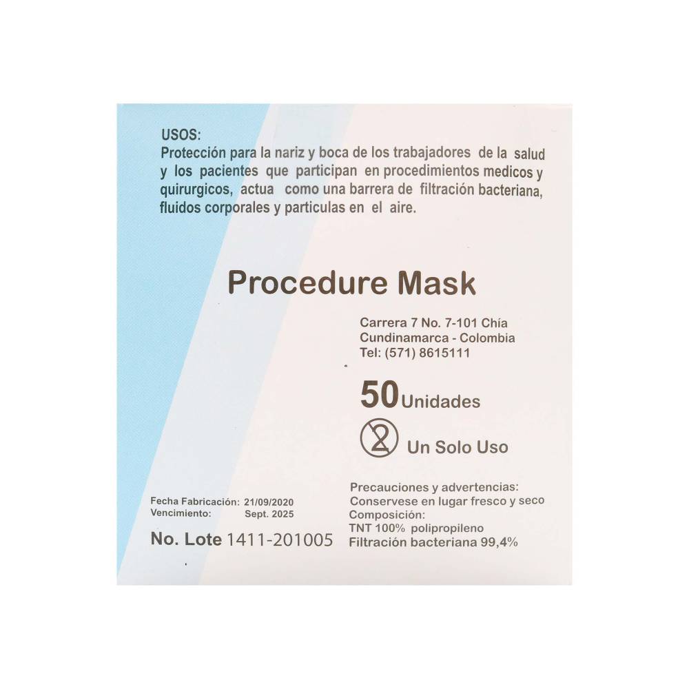 Tapaboca Termosellado Dmartine 50 Unidades - Imagen 2